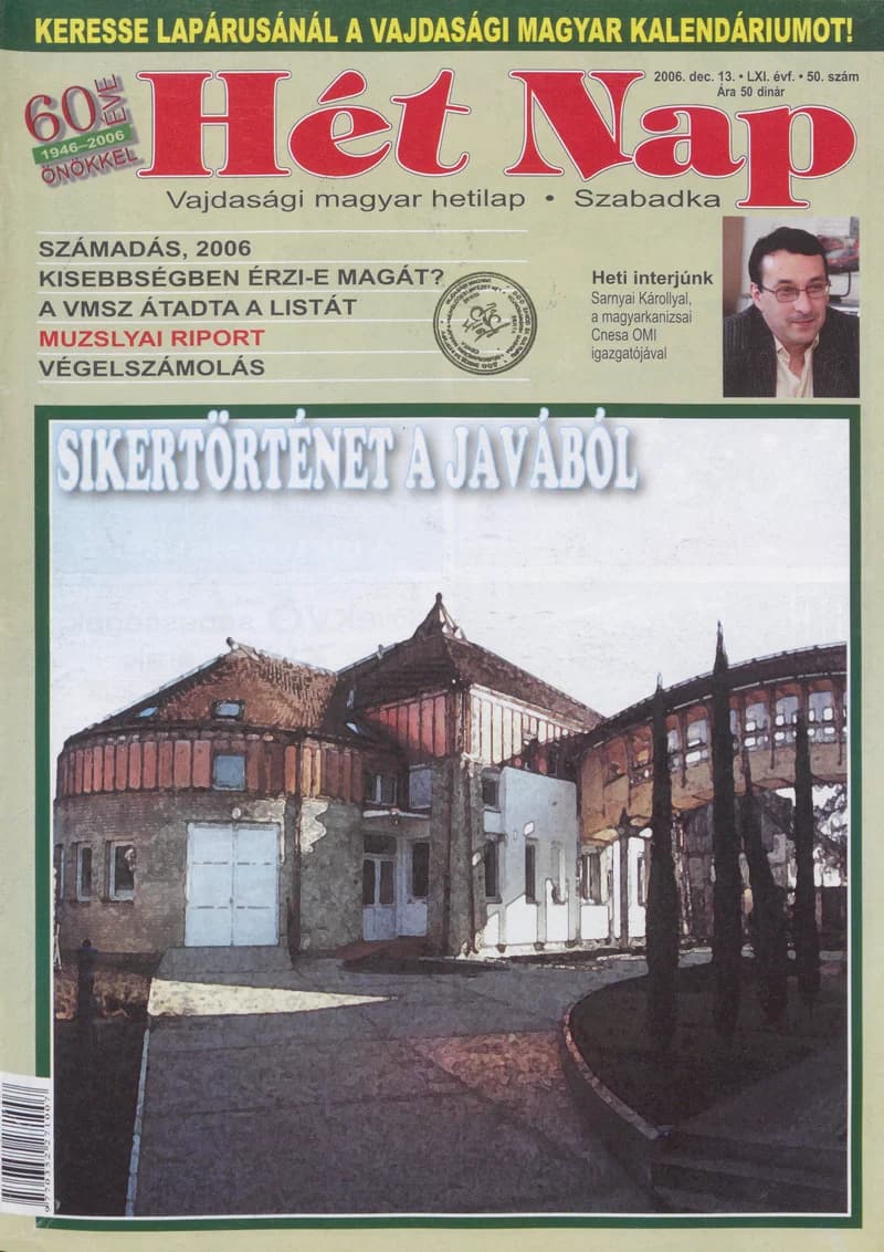 7 Nap, 61. évf. 2006. december 13. 50. sz.