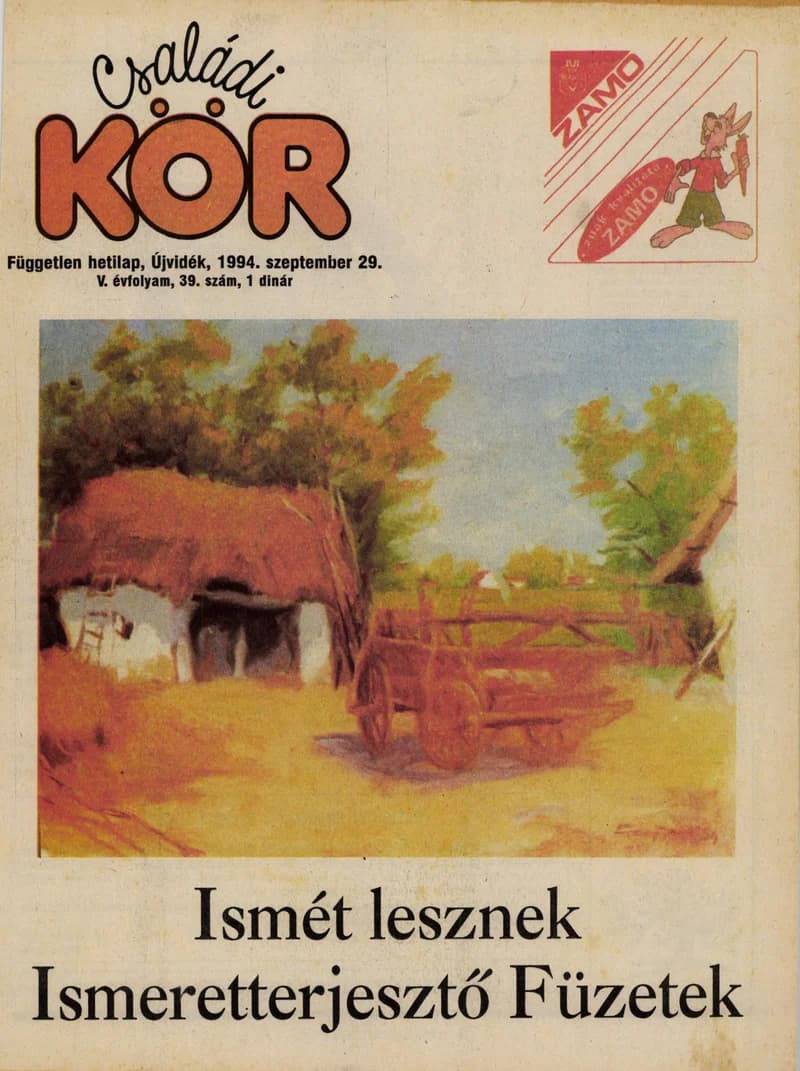 Családi Kör, 5. évf. 1994. szeptember 29. 39. sz.