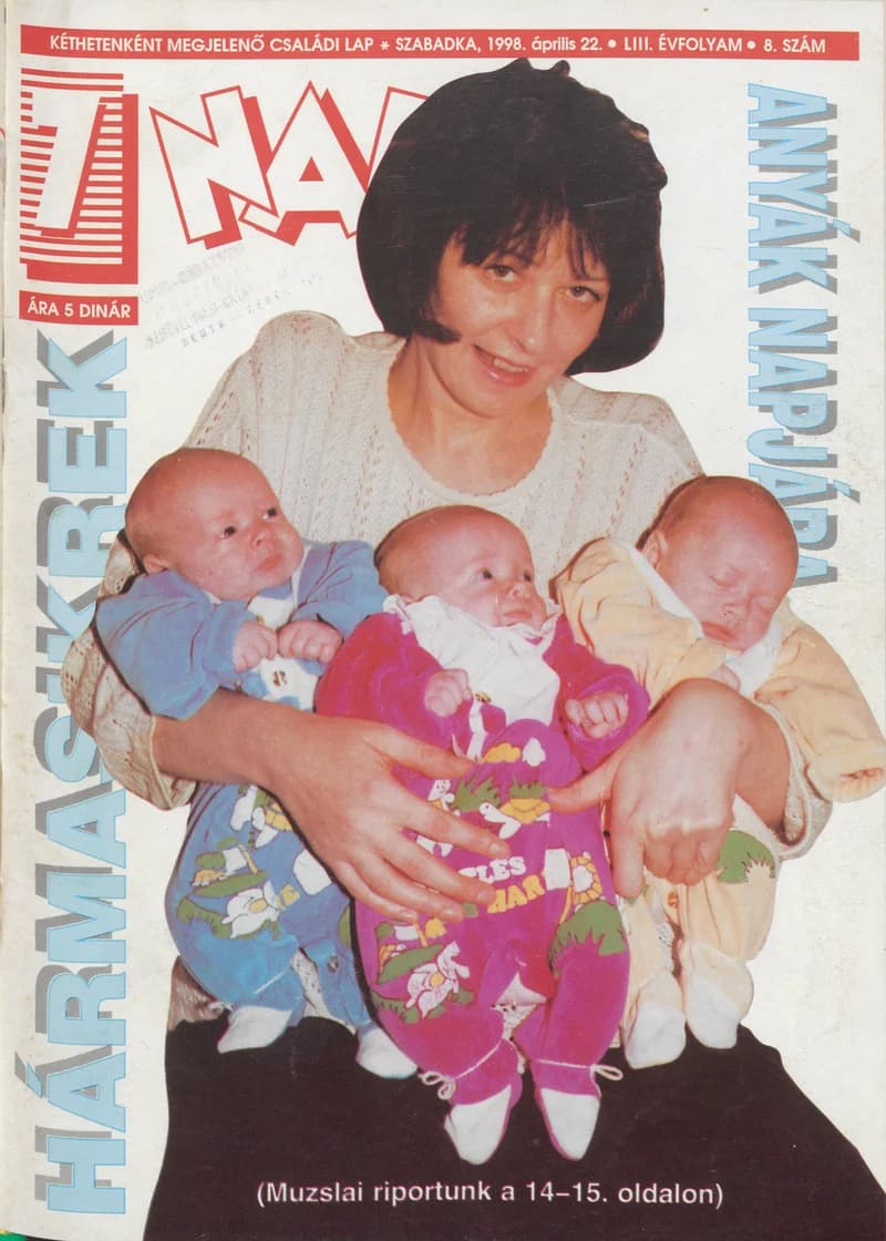7 Nap, 53. évf. 1998. április 22. 8. sz. 1–68. oldal