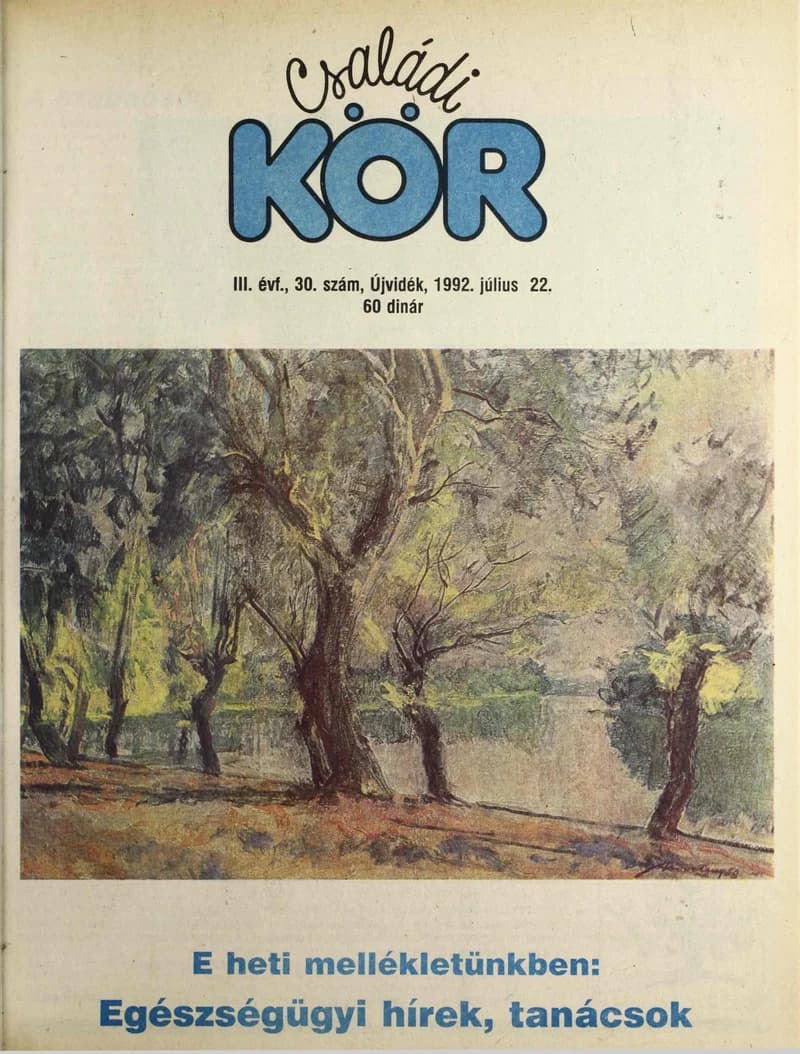 Családi Kör, 3. évf. 1992. július 22. 30. sz.