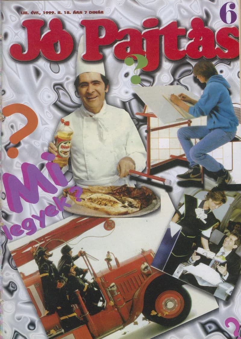 Jó Pajtás, 53. évf. 1999. február 18. 6. sz.