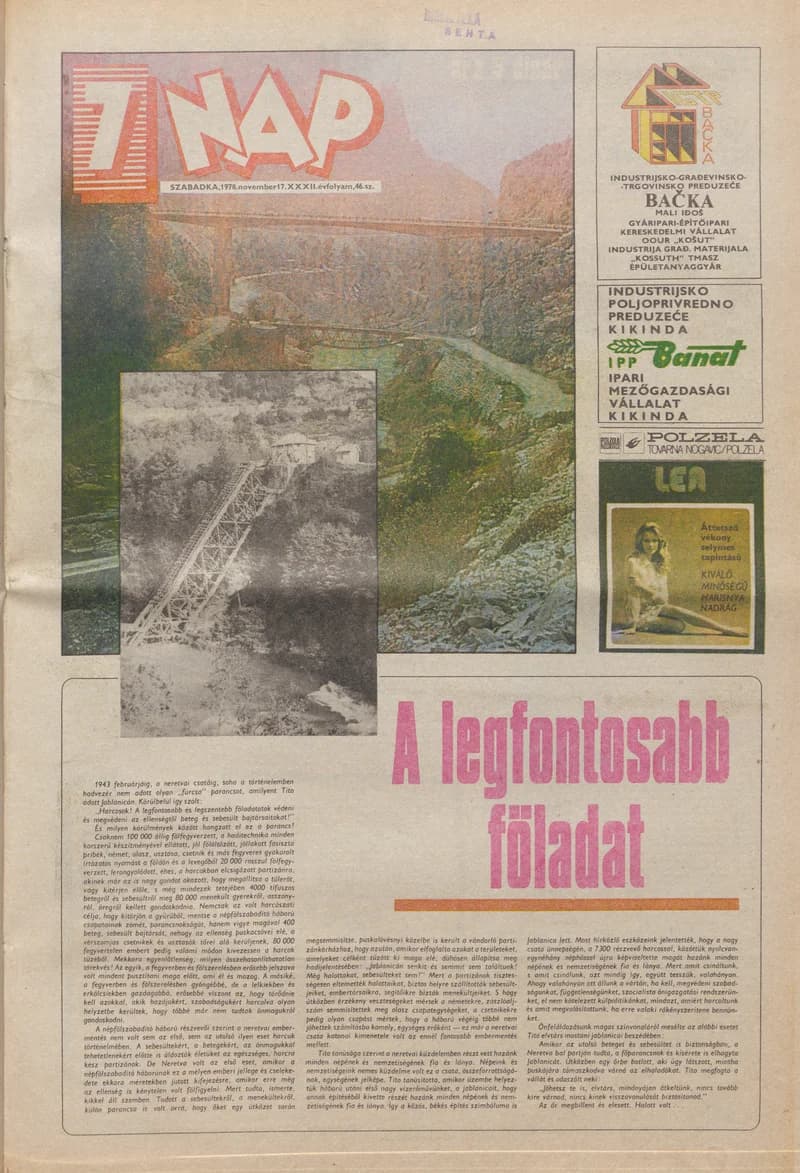 7 Nap, 33. évf. 1978. november 17. 46. sz. 1–24. oldal