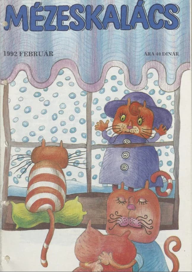 Mézeskalács, 40. évf. 1992. február. 2. sz.