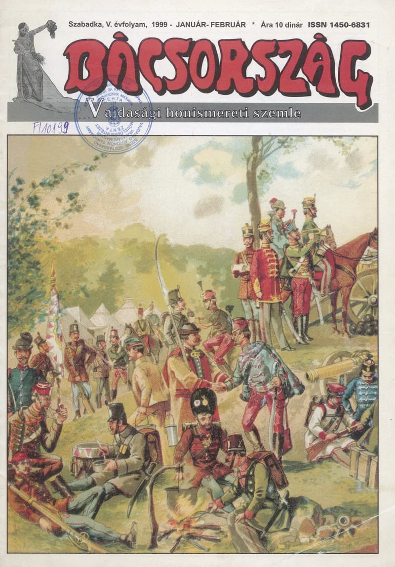 Bácsország, 5. évf. 1999. – . 1. sz.