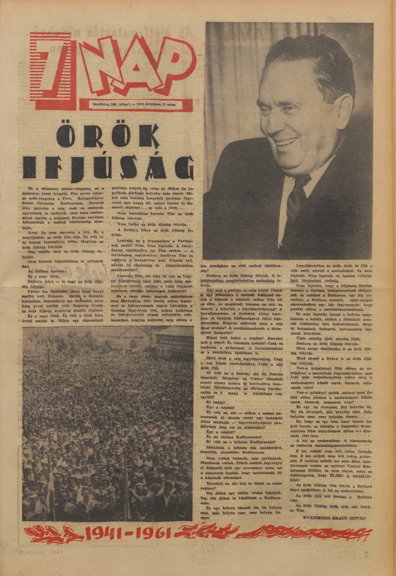 7 Nap, 16. évf. 1961. július 7. 27. sz. 1–24. oldal