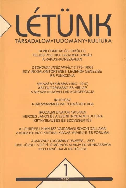 Létünk, 40. évf. 2010. 1. sz. 1–204. oldal