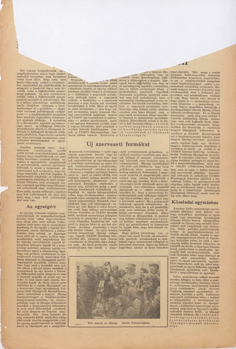Ifjúság Szava, 1. évf. 1945. június 7. 5. sz.