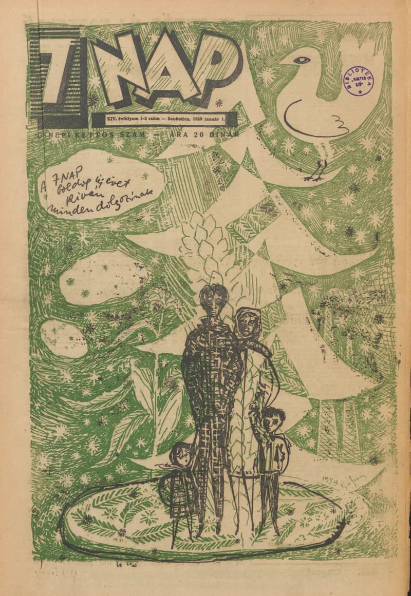 7 Nap, 14. évf. 1959. január 1. 1–2. sz. 1–32. oldal