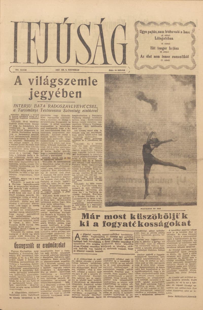 Ifjúság, 13. évf. 1957. március 2. 592. sz.
