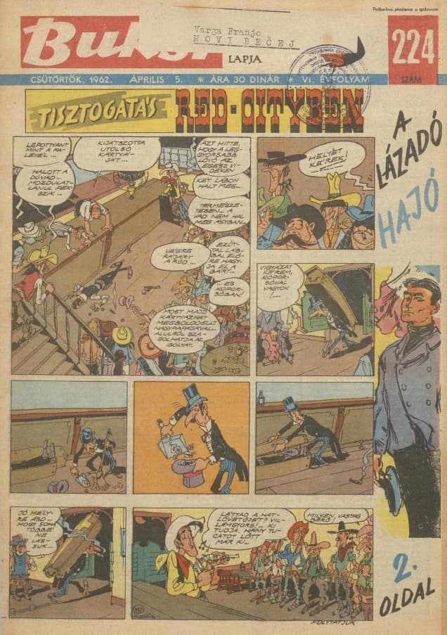 Buksi, 6. évf. 1962. április 5. 224. sz.