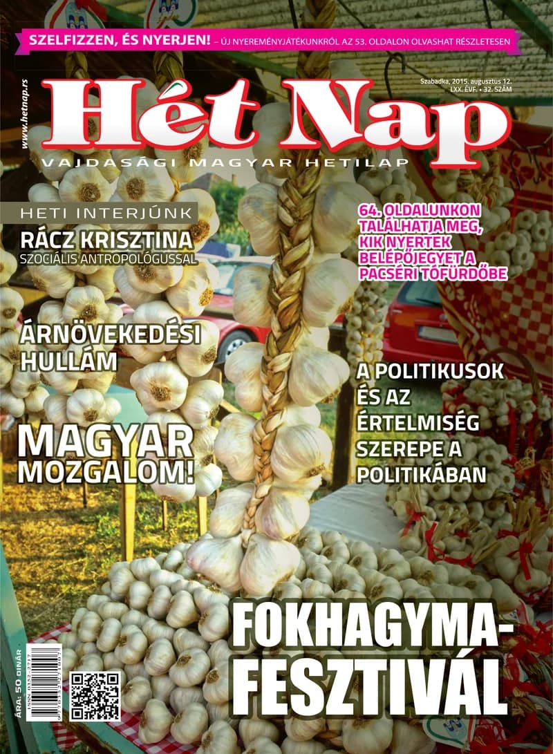 7 Nap, 70. évf. 2015. augusztus 12. 32. sz.