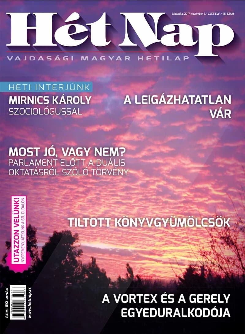 7 Nap, 72. évf. 2017. november 8. 45. sz.
