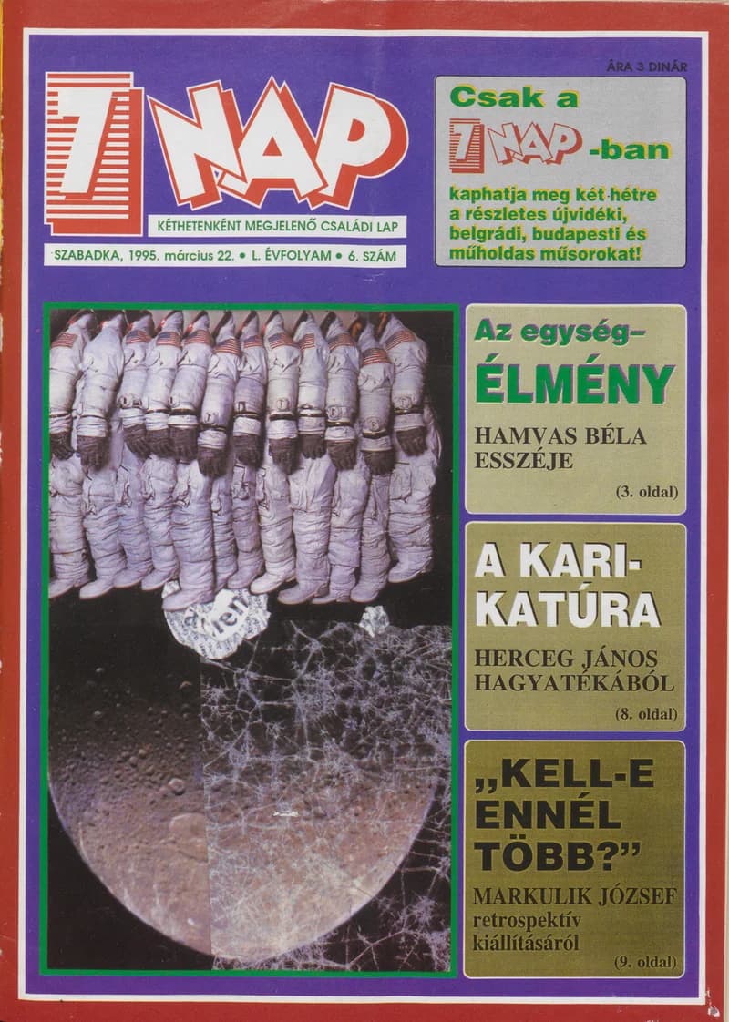 7 Nap, 50. évf. 1995. március 22. 6. sz. 1–52. oldal