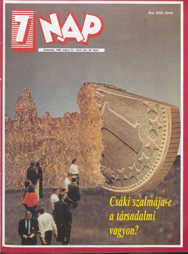 7 Nap, 44. évf. 1989. május 19. 20. sz. 1–68. oldal