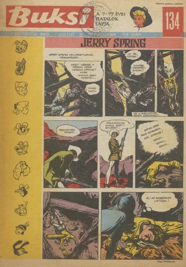 Buksi, 4. évf. 1960. július 14. 134. sz.