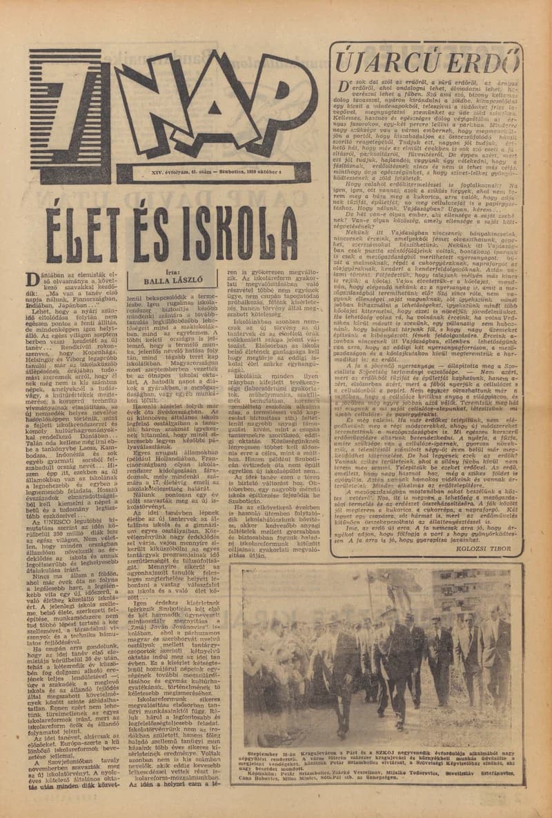 7 Nap, 14. évf. 1959. október 4. 41. sz. 1–19. oldal