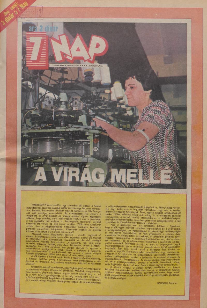 7 Nap, 32. évf. 1977. március 4. 9. sz. 1–24. oldal