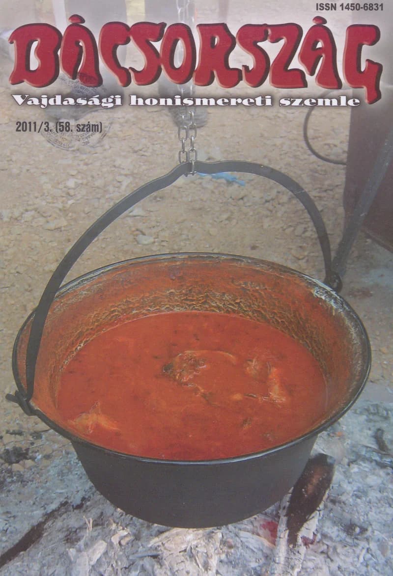 Bácsország, 17. évf. 2011. 3. sz.
