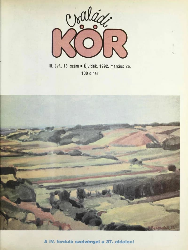 Családi Kör, 3. évf. 1992. március 26. 13. sz.