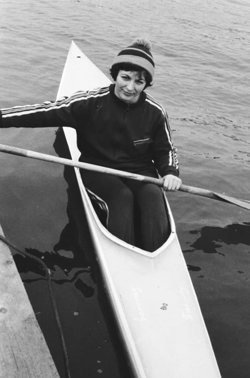 Koncz Klára országos bajnok (kajak egyes)