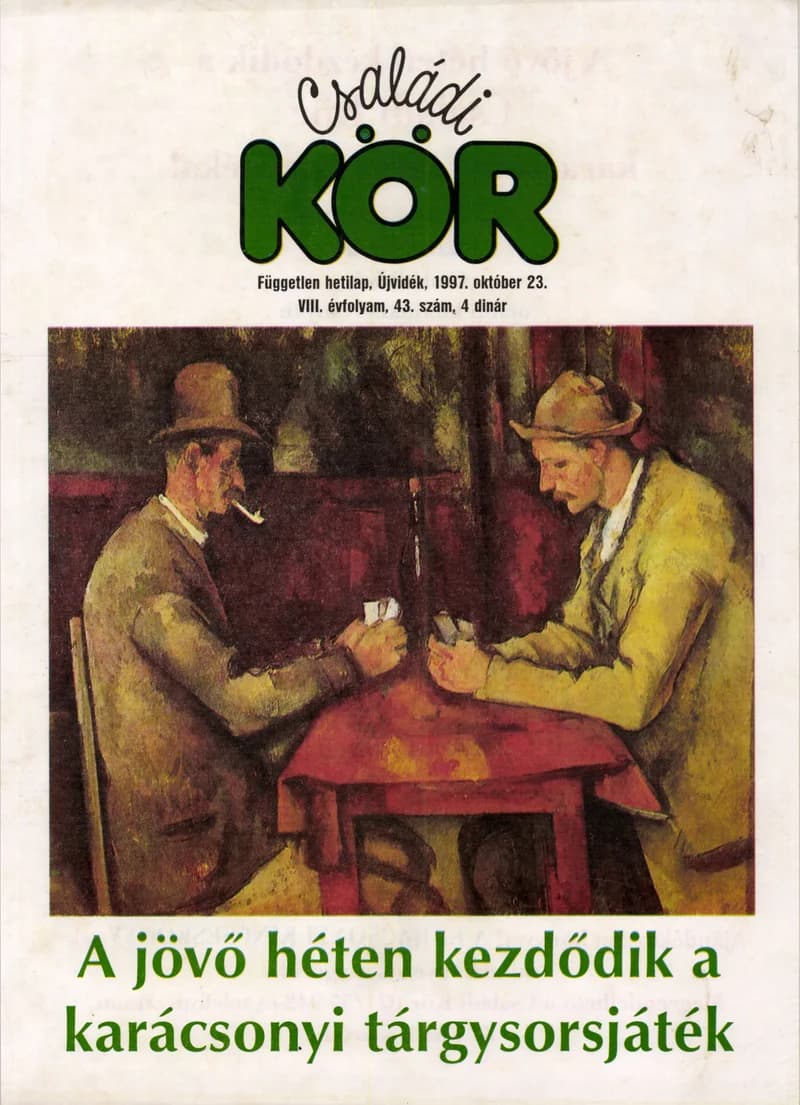 Családi Kör, 8. évf. 1997. október 23. 43. sz.