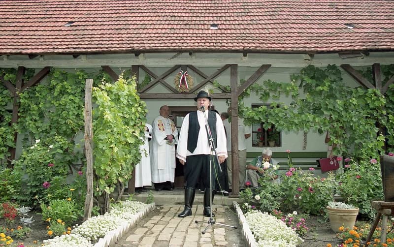 A temerini Tájház ünnepi megnyitója, 2003.7.19.