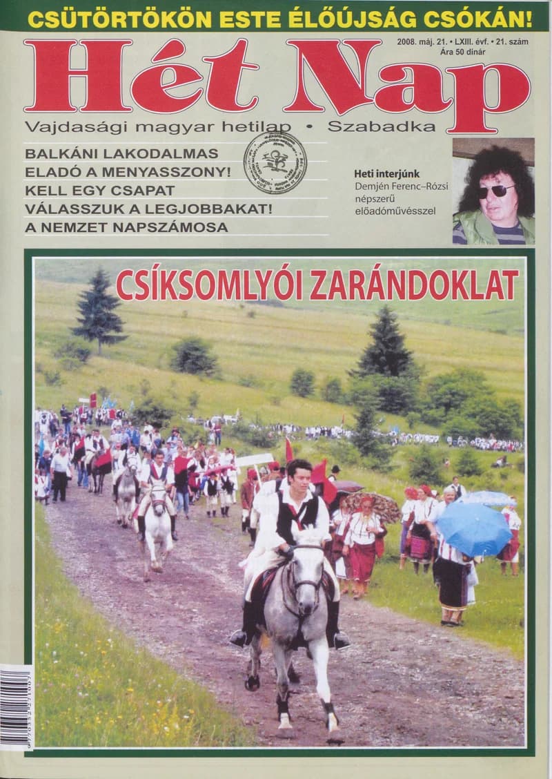 7 Nap, 63. évf. 2008. május 21. 21. sz.