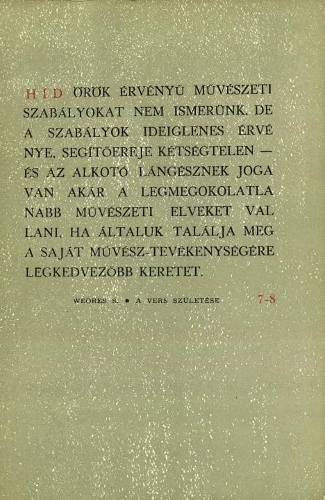 Híd, 28. évf. 1964. július – augusztus. 7–8. sz. 735–904. oldal