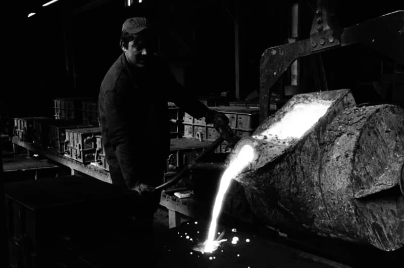 Kikindai öntödében