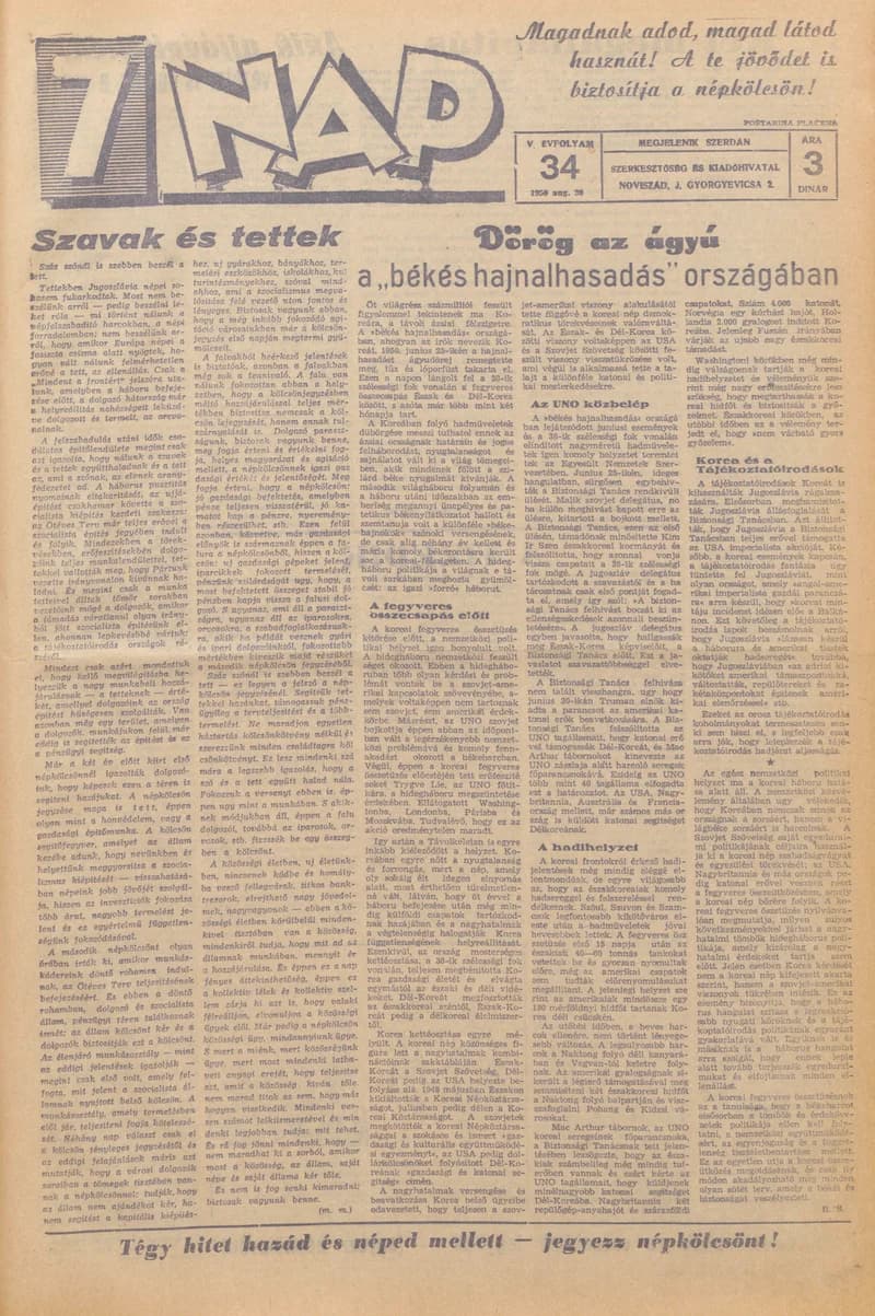 7 Nap, 5. évf. 1950. augusztus 30. 34. sz.