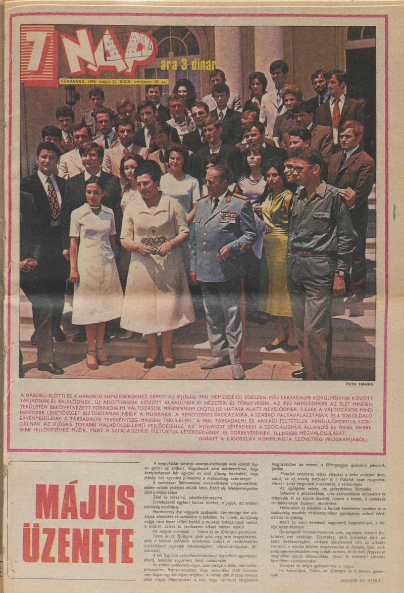 7 Nap, 31. évf. 1976. május 21. 20. sz. 1–24. oldal