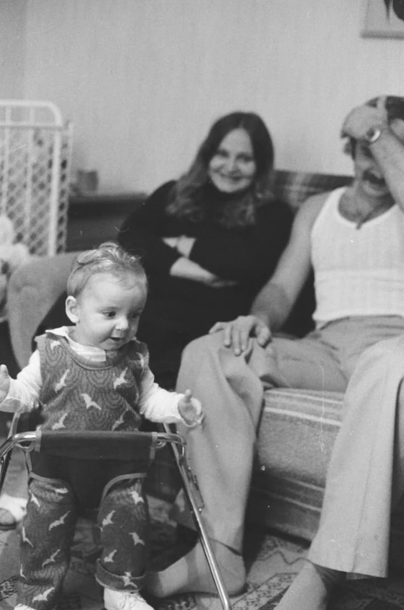 Szeli Balázs és családja