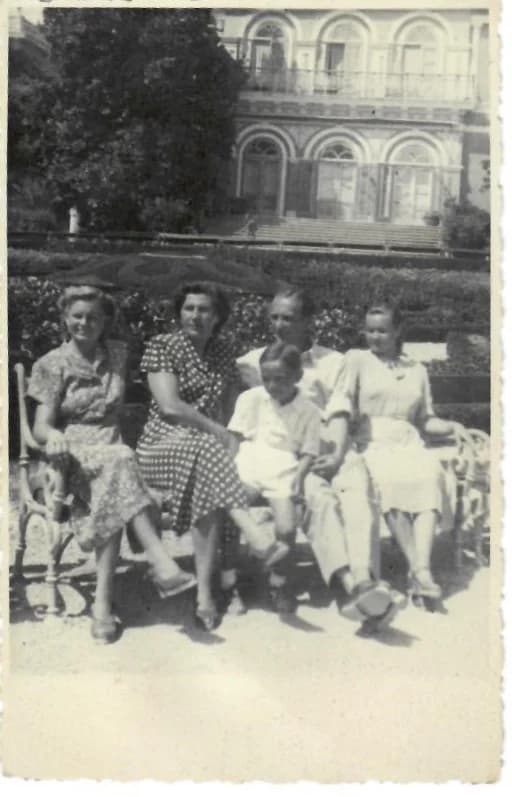 Darabos Mária Opátiában nyaral unokatestvérénél