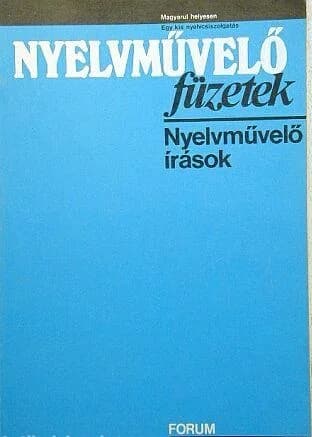 Nyelvművelő írások