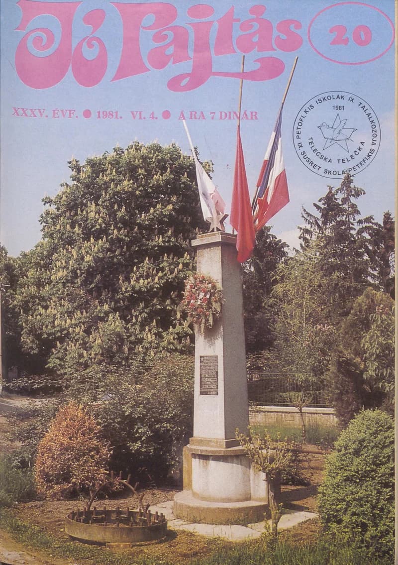 Jó Pajtás, 35. évf. 1981. június 4. 20. sz.