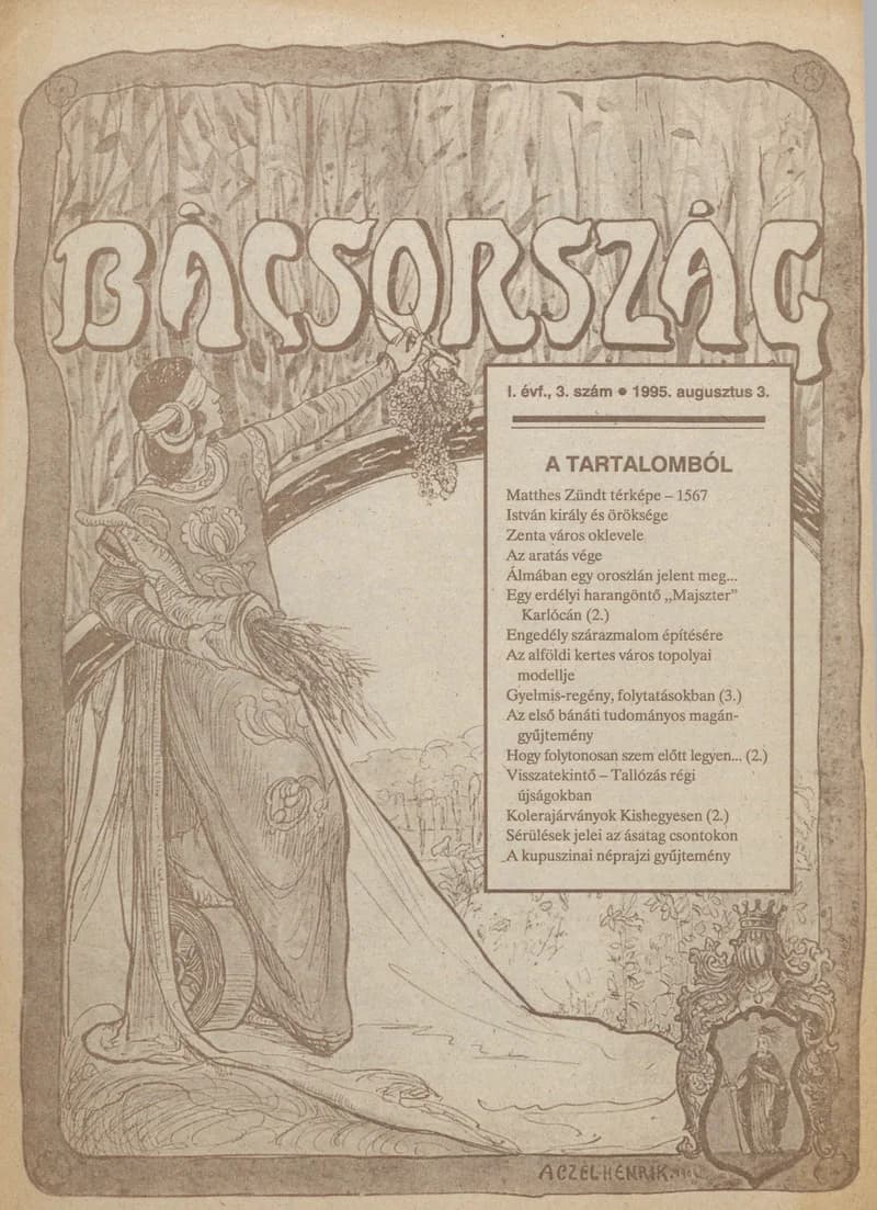 Bácsország, 1. évf. 1995. augusztus 3. 3. sz.