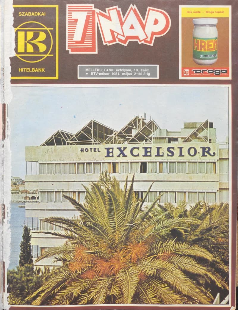 7 Nap melléklet, 7. évf. 1981. május 2. – 8. 18. sz.