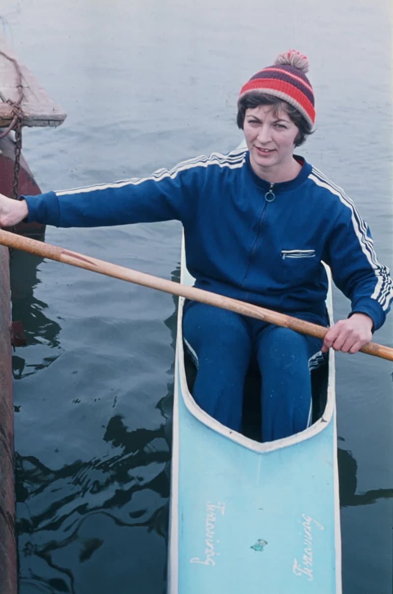 Koncz Klára országos bajnok (kajak egyes)