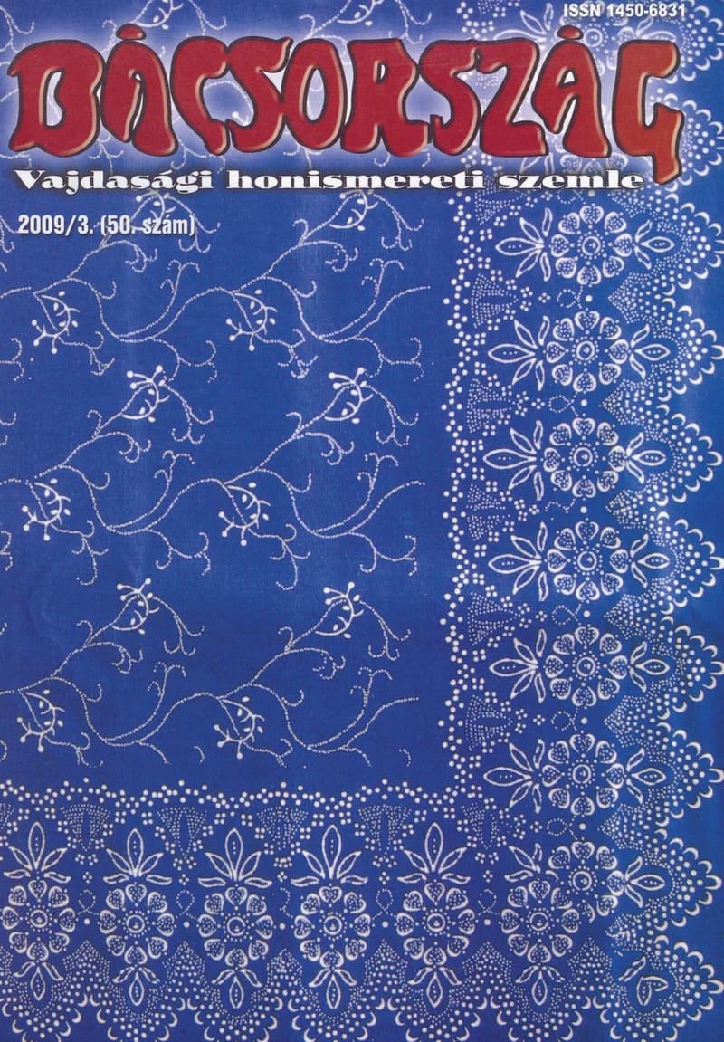 Bácsország, 15. évf. 2009. 3. sz.