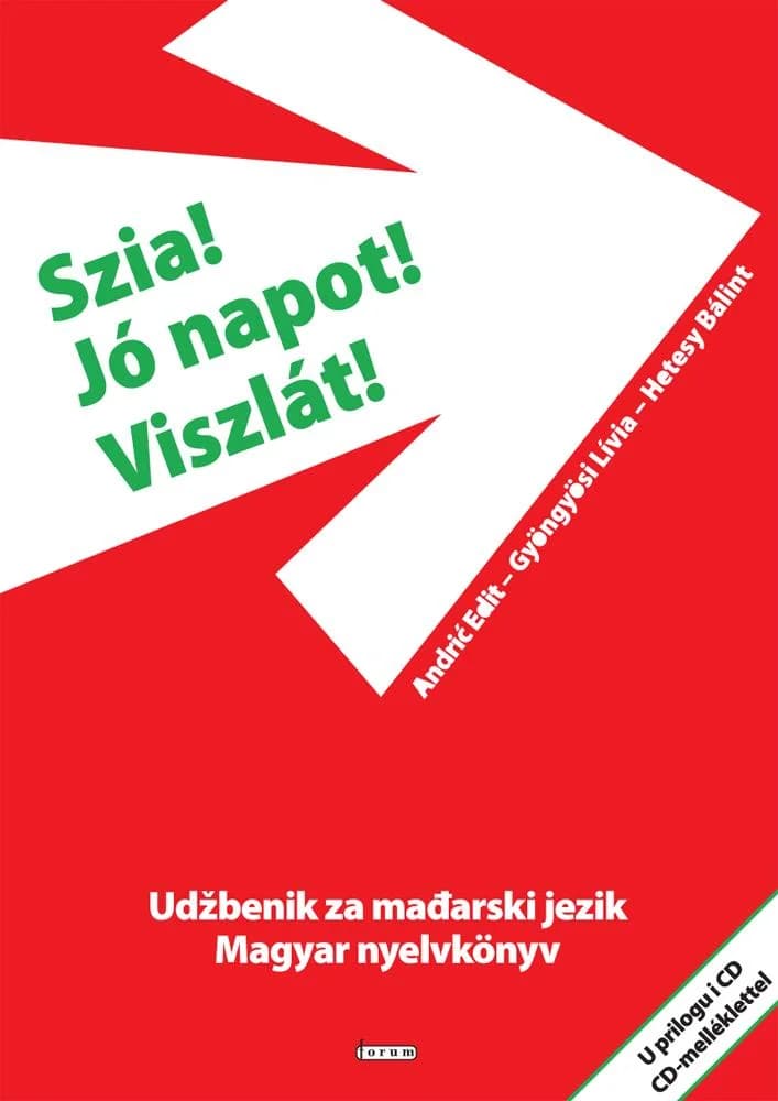 Szia! Jó napot! Viszlát!