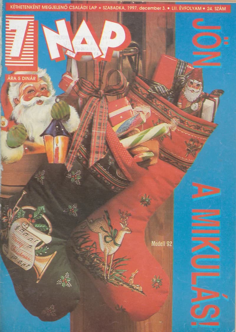 7 Nap, 52. évf. 1997. december 3. 24. sz. 1–68. oldal