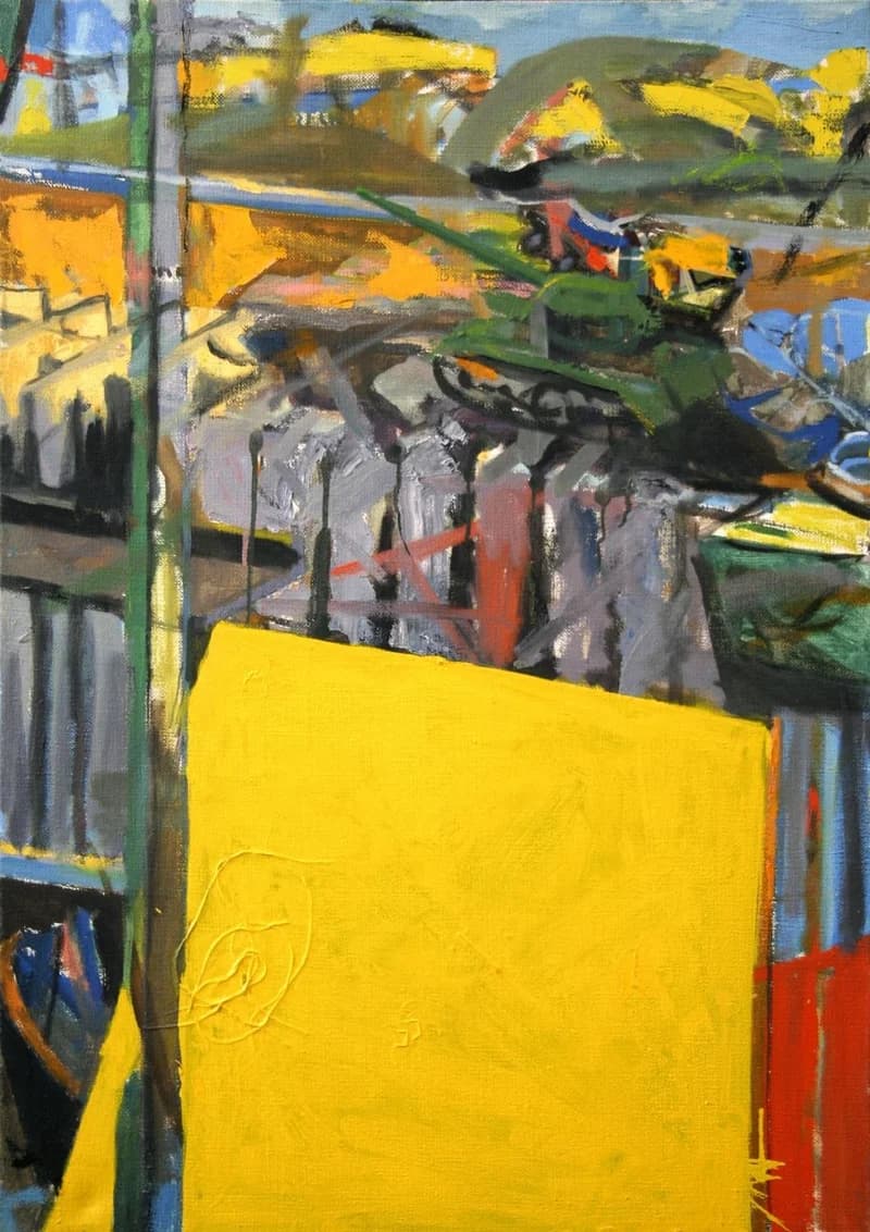 Csendélet játéktankkal