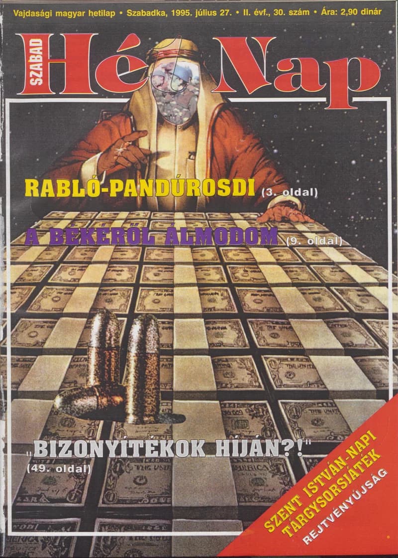 Szabad Hét Nap, 2. évf. 1995. július 27. 30. sz.