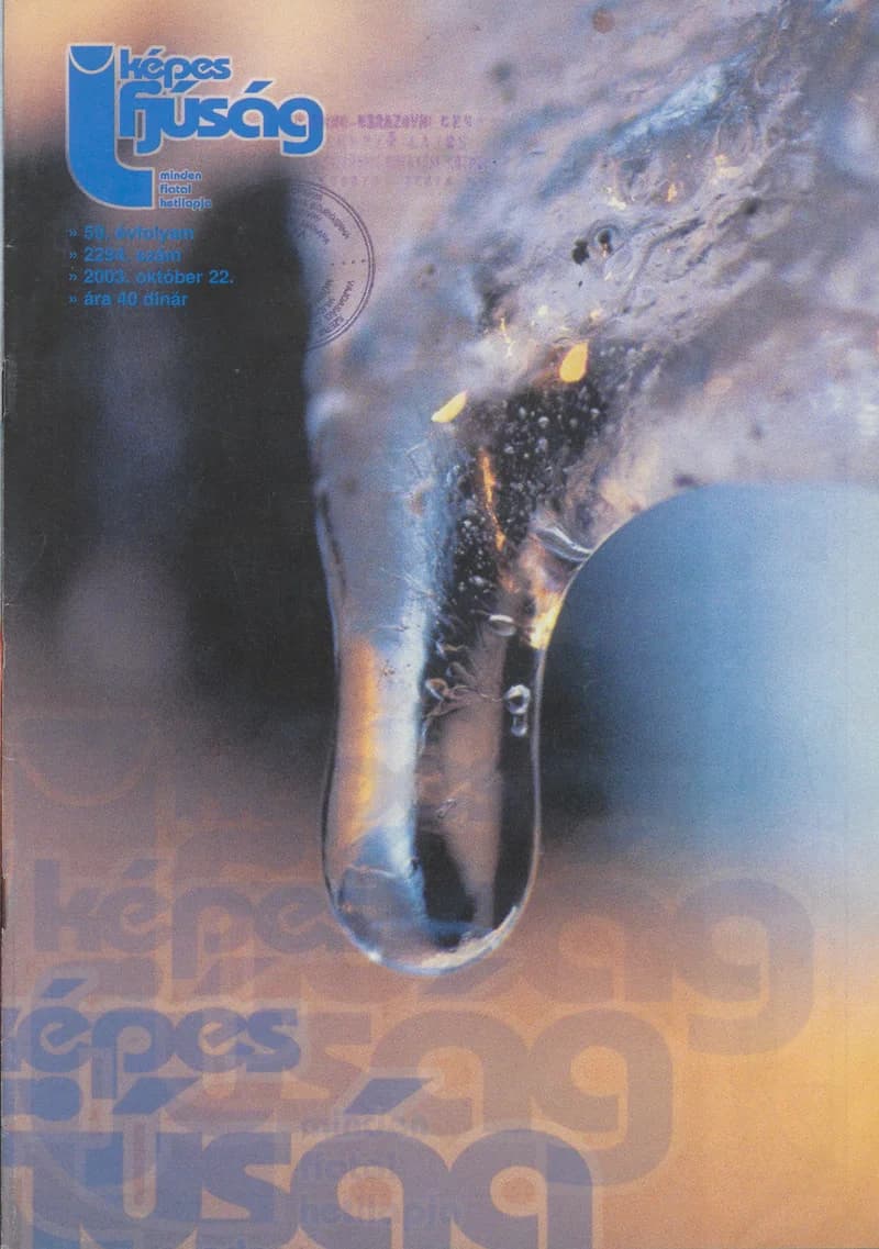 Képes Ifjúság, 59. évf. 2003. október 22. 2294. sz.