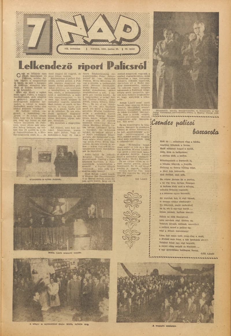 7 Nap, 7. évf. 1952. június 29. 26. sz. 1–12. oldal