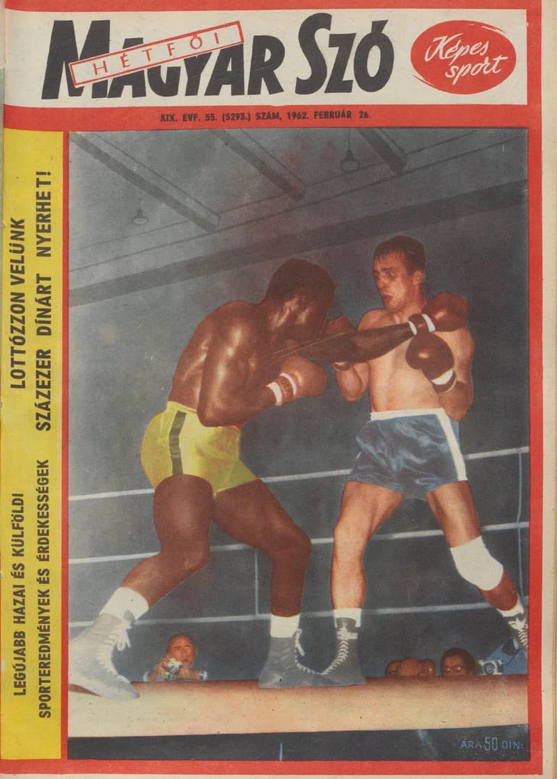 Hétfői Magyar Szó, 19. évf. 1962. február 26. 55. sz.