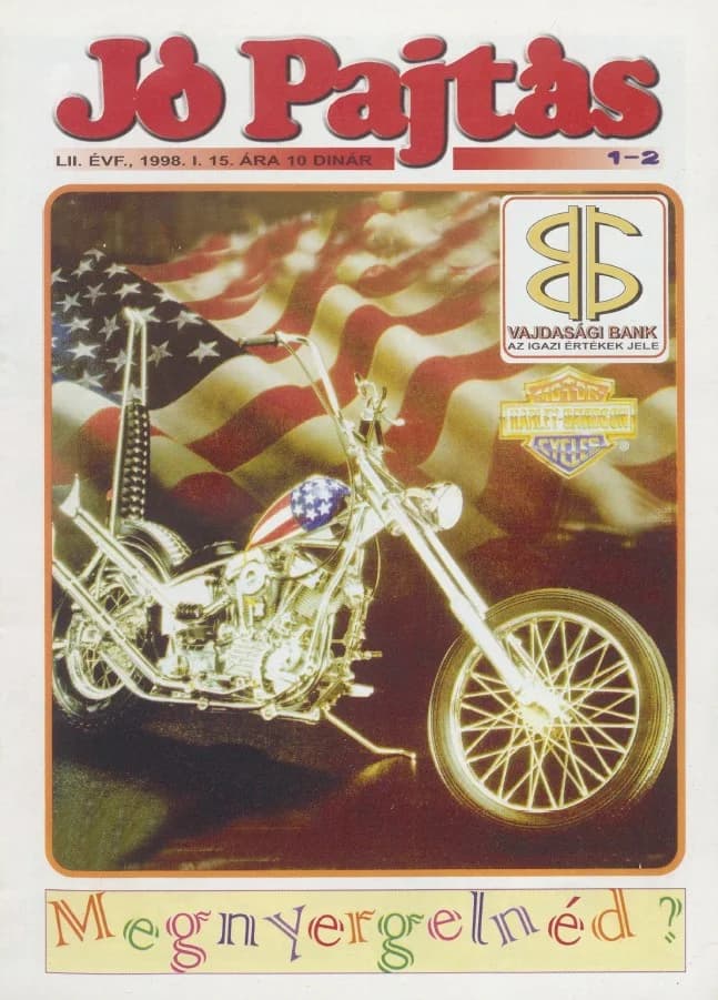 Jó Pajtás, 52. évf. 1998. január 15. 1–2. sz.