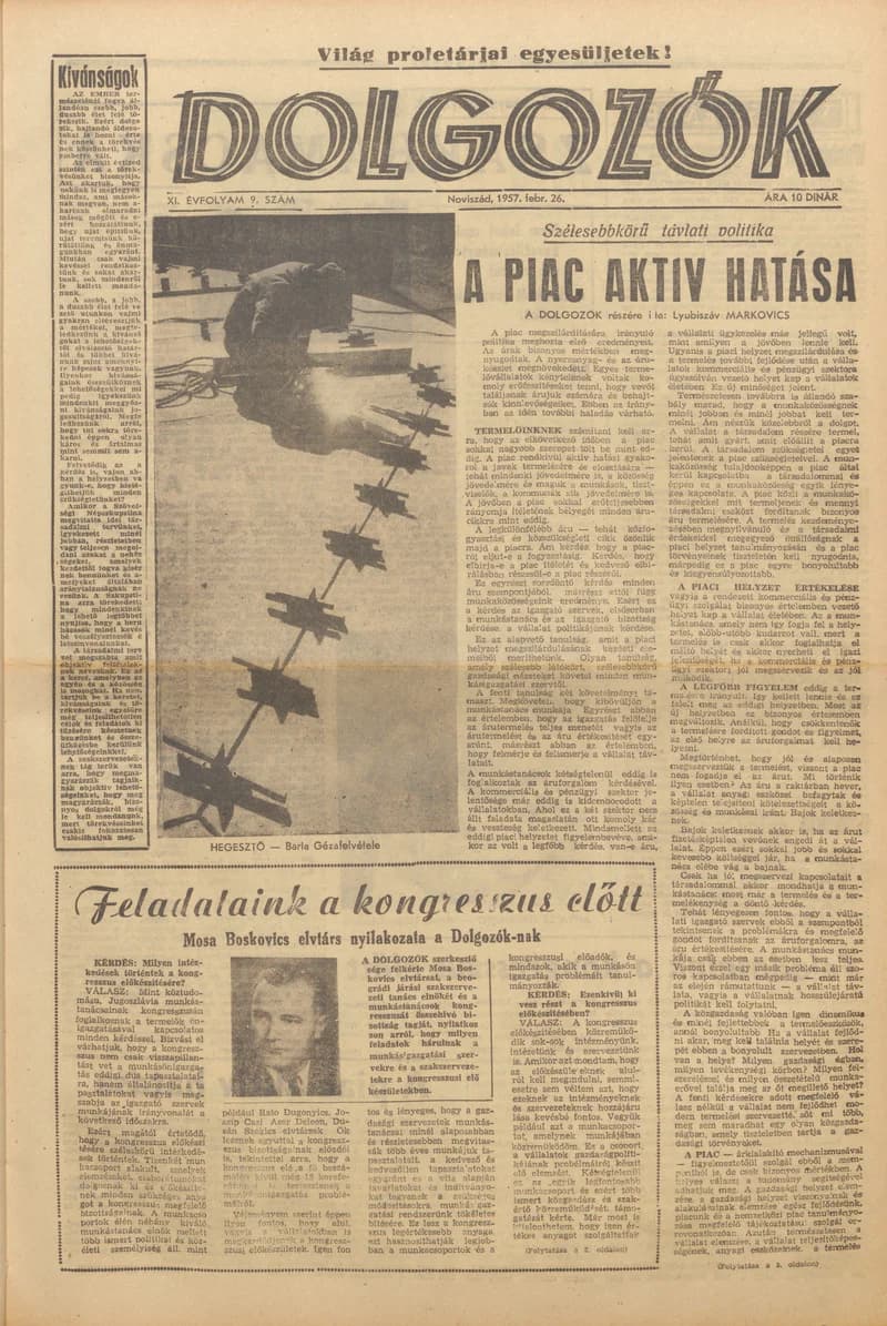 Dolgozók, 11. évf. 1957. február 26. 9. sz.