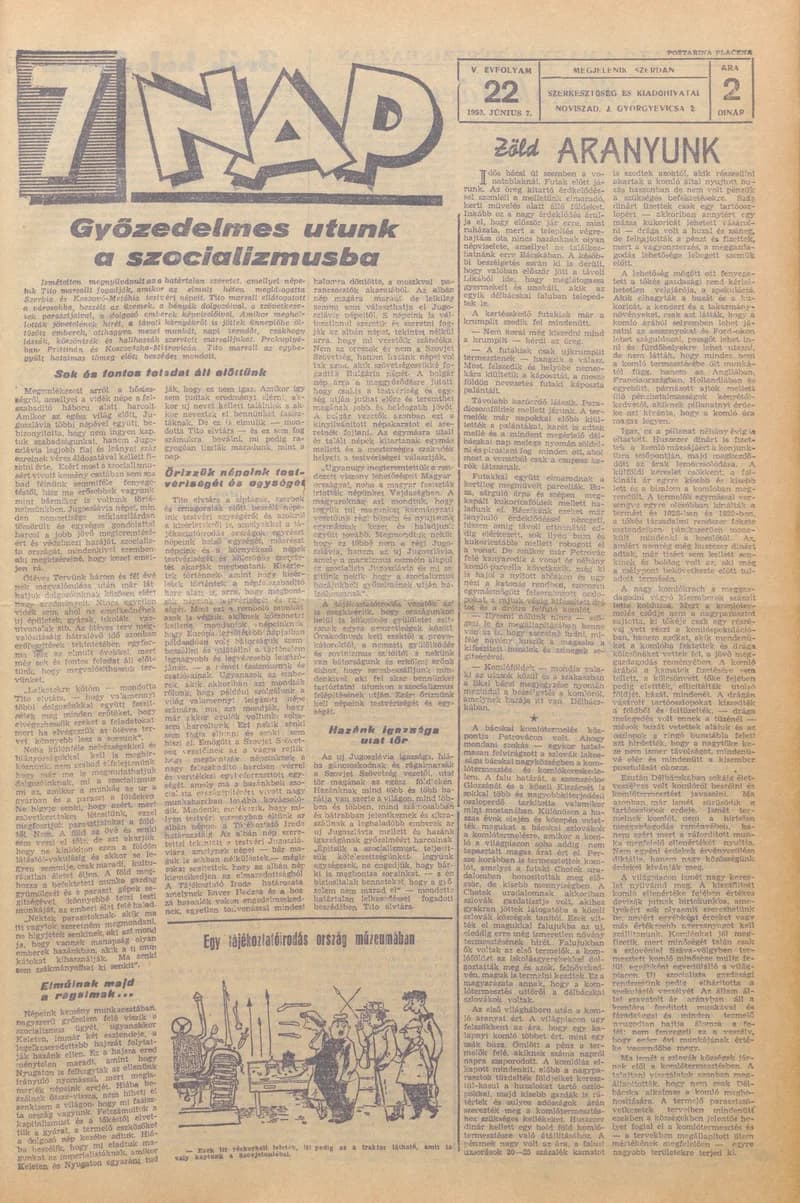 7 Nap, 5. évf. 1950. június 7. 22. sz.