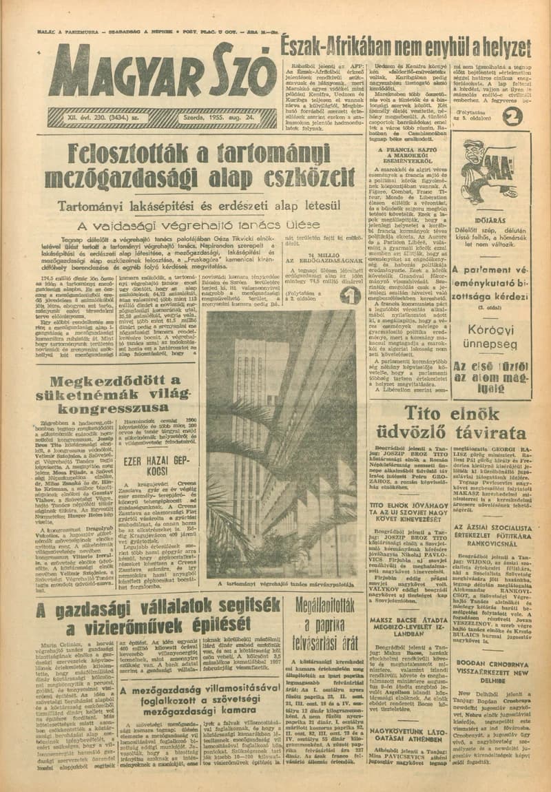 Magyar Szó, 12. évf. 1955. augusztus 23. 229. sz. 1–8. oldal